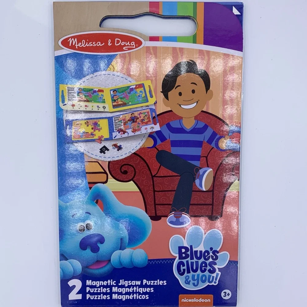 Melissa & Doug 2puzzles Blues Clues & You magnetic jigsaw puzzles 2 sets